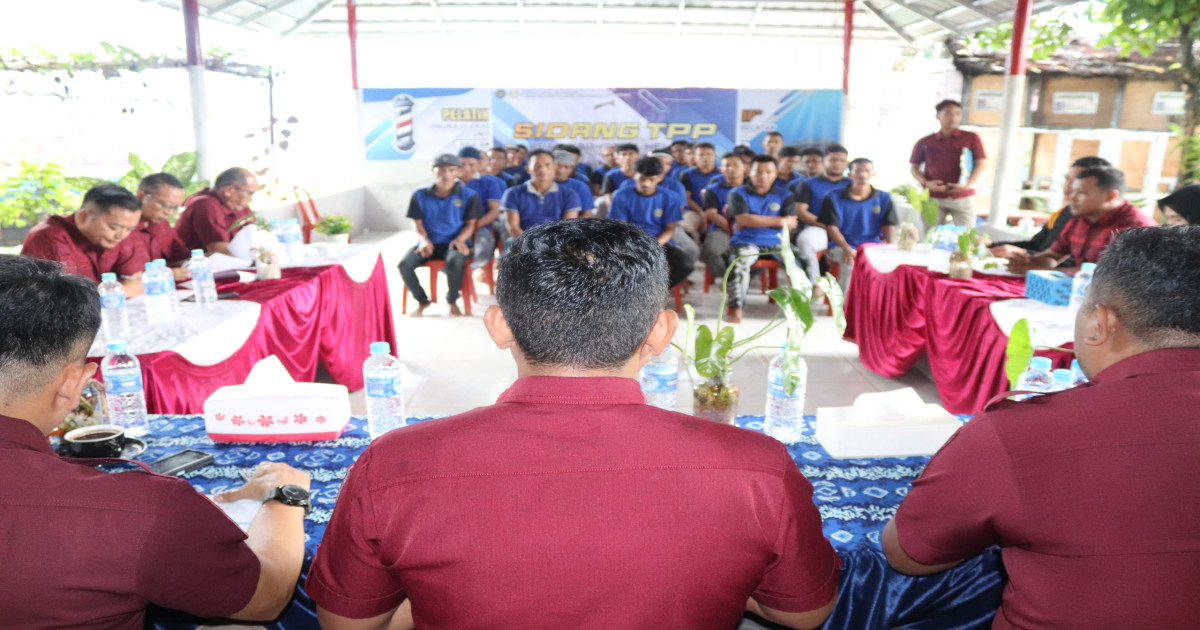 Lapas Narkotika Karang Intan Mantapkan Pembinaan, Gelar Sidang TPP Bahas PB dan Pekerja WBP