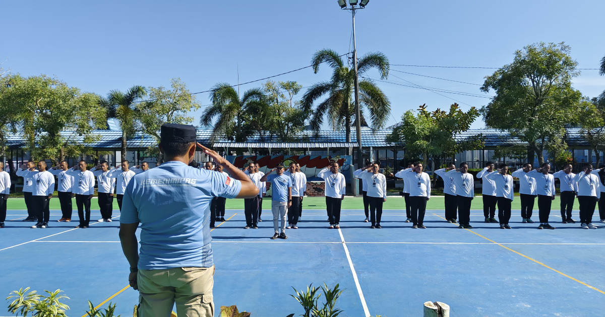 Lapas Narkotika Karang Intan Turut Jadi Ajang Pembentukan Karakter CPNS Kemenimipas 2024