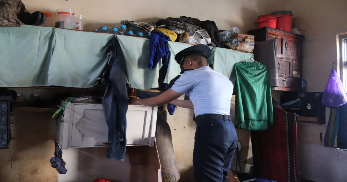 Perkuat Ketertiban dan Keamanan, Lapas Narkotika Karang Intan Gelar Razia Blok Hunian