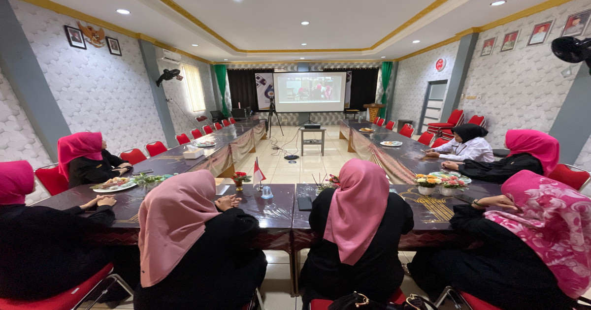 PIPAS Lapas Narkotika Karang Intan Ikuti Pengajian Virtual Sambut Tahun Baru Islam