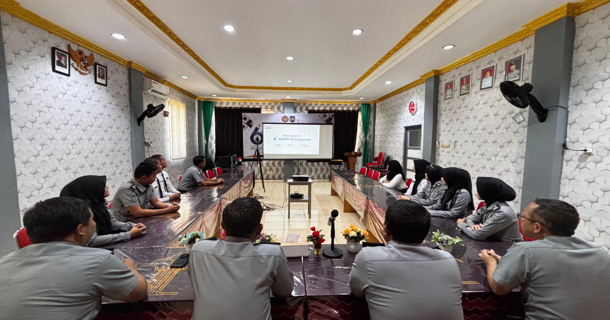 Tingkatkan Tertib Administrasi, Lapas Narkotika Karang Intan Ikuti Pembukaan Penyusunan Laporan Keuangan dan Barang Semester I 2025