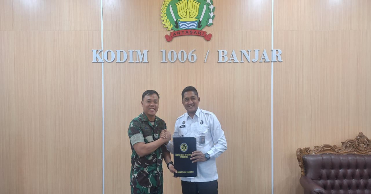 Perkuat Sinergi, Lapas Narkotika Karang Intan Jalin Kerja Sama dengan Kodim 1006/Banjar