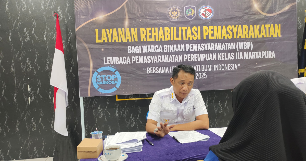 Lapas Narkotika Karang Intan Laksanakan Asesmen Rehabilitasi Pemasyarakatan di LPP Martapura