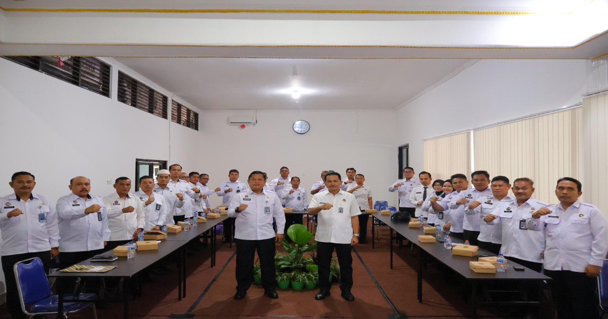 Kalapas Narkotika Karang Intan Terima Penguatan Tugas dan Fungsi dari PK Ahli Utama