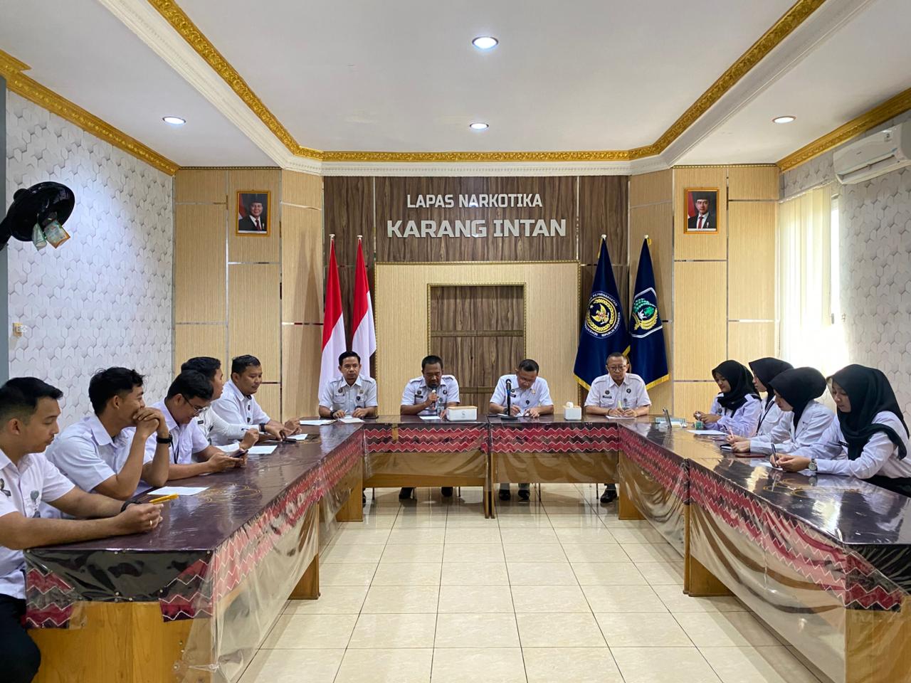 Kalapas Narkotika Karang Intan Ikuti Sosialisasi Pedoman Pengendalian Gratifikasi Tahun 2025